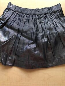 Baby Gap Girls Silver Skirt With Blooms 18-24 Months Holiday Wear Baby Clothes
