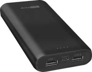 Tech Charge 12000mAh Pre-Charged Triple Port Portable Power Bank - Picture 1 of 6