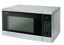 Sharp Forno a Microonde Capacità 20 Litri 800 Watt Silver - R-26SL