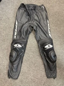 SPYKE LEATHER TROUSERS SIZE: L46 D40 - Picture 1 of 2