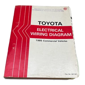 Toyota Electrical Wiring Diagram 1985 Commerical Vehicles  - Foto 1 di 8