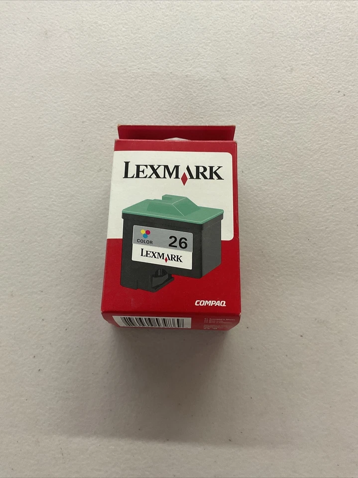 Genuine Lexmark 26 Color Ink Printer Cartridge Brand New in Box A3 - Image 1 of 1