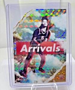 STEPHON CASTLE 46/50 2024-25 Topps Finest #A-5 Arrivals Gold Geometric RC - Bild 1 von 3