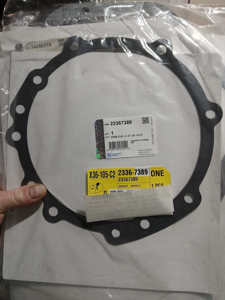 Junta Adaptador Caja Transferencia Piezas GM Genuinas ACDelco Foto 1 de 1