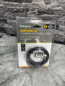 Targus Defcon CL Laptop-Computer-Monitor-Projector Ect Combination Cable Lock - Picture 1 of 3