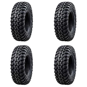 (4 Pack) Tusk Terrabite Radial Tire 26x11-14 Medium/Hard Terrain For Bombardier - Picture 1 of 5