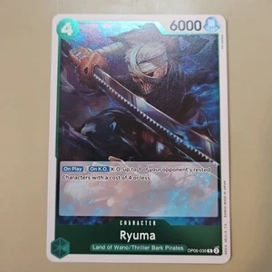One Piece Ryuma (OP06-036/239) Rare OP06 Wings of the Captain FOIL TCG CCG NM - Picture 1 of 6
