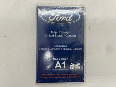2011-2015 Ford FLM Navigation GPS USA Canada Map Version A1 BT4T-19H449-AE - Image 1 of 2