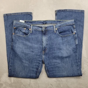 Levis 559 Jeans Mens 40x32 Blue Denim Straight Relaxed Fit Stretch Classic Pants - Picture 1 of 11