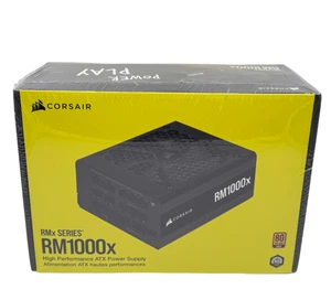 Corsair RM1000x 80 PLUS Gold Vollmodulares 1000 Watt ATX-Netzteil 135-mm-Lüfter - Bild 1 von 5