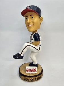 Montreal Expos Nolan Ryan Coca-Cola Bobble Head Pitching on Mound Rare FREE SHIP - Picture 1 of 6