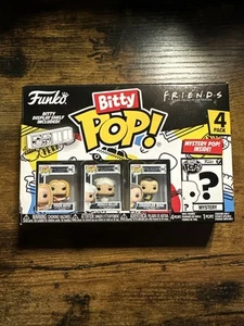 Funko Bitty Pop! - FRIENDS - NEW - 4 Pack/mystery - Phoebe Monica Chandler - Picture 1 of 3