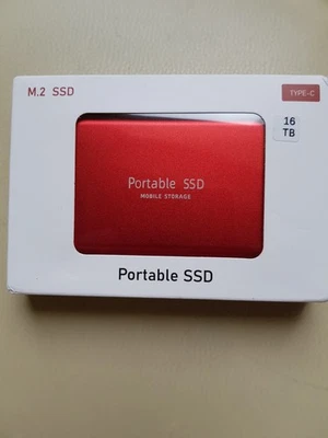 16 TB Externe USB Festplatte - SSD Speicher, NEU und OVP - Bild 1 von 4