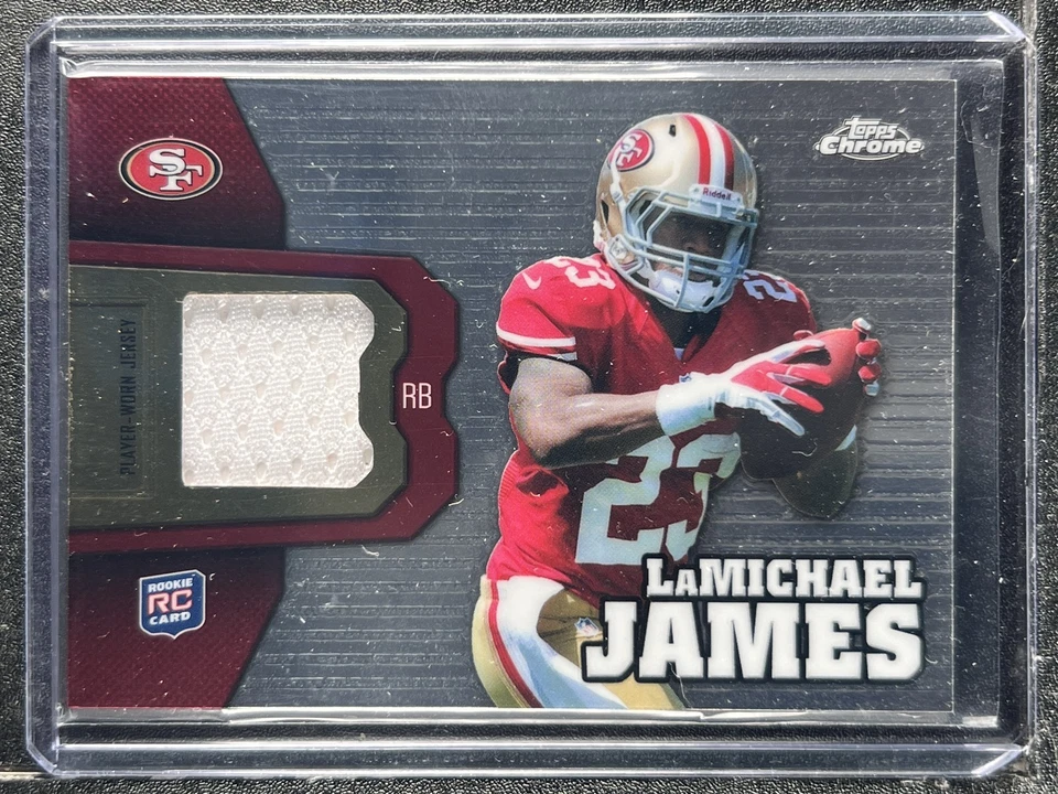 James, LaMichael - 2012 Topps Chrome - Swatch  - Image 1 of 1