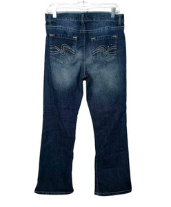 Truce Jeans Company TJC  Medium Blue  Denim Women's Size 8 Stretch Bootcut - Picture 1 of 10