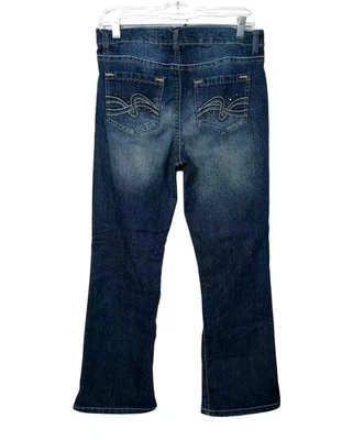 Truce Jeans Company TJC  Medium Blue  Denim Women's Size 8 Stretch Bootcut - Image 1 of 4