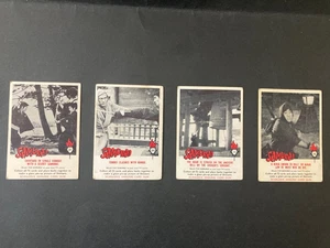 Scanlens Samurai Card Lot x 4 - Picture 1 of 2