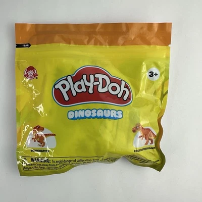 Play-Doh Dinosaurio Velociraptor Wendys Niños Comida 2023 Paquete Sellado Foto 1 de 2