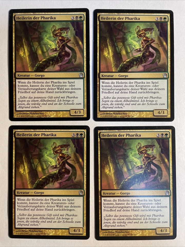 4x Theros Heilerin Der Pharika NM Magic Karte Magic The Gathering Mtg - Bild 1 von 2