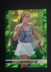 2024 Topps Chrome Tennis Sapphire Edition Green Ice #ed /125 #141 - Picture 1 of 2