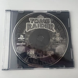 Tomb Raider Black Label Sony Playstation PS1 DISC ONLY Spiel 1996 - Bild 1 von 3