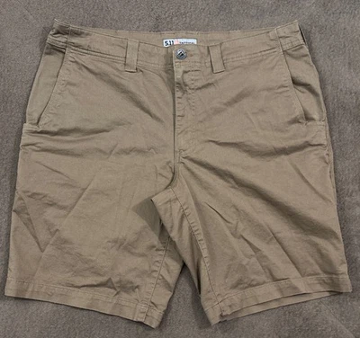 5.11 TACTICAL Mens Brown 10” Aramis Hiking Work Cargo Shorts 36 - Image 1 of 4