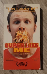 Super Size Me VHS 2004 Morgan Spurlock - Picture 1 of 3