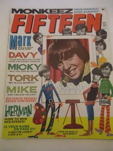 The Monkees, The Raiders - Fifteen Magazine 1967 - Picture 1 of 1
