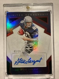 2019 Panini Limited-limited Membership Steve Largent Auto 2/25 - Bild 1 von 7