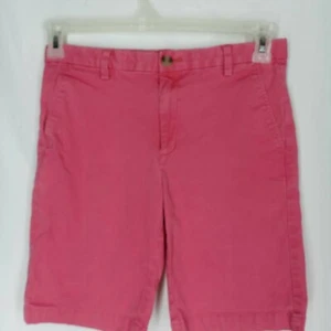 Vineyard Vines Boys Pink Regular Fit Pockets Flat Front Chino Shorts Size 16 - Picture 1 of 8