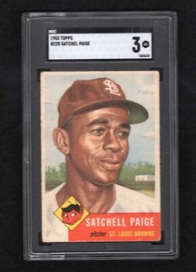 1953 Topps - #220 Satchel Paige SGC 3 VG Free Shipping