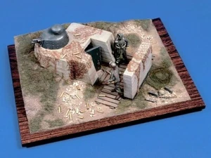 Verlinden 331 1/35 German Bunker with FT-17 Tank Turret plus BONUS - Bild 1 von 3