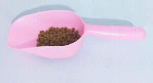 Food Scooper Puppy Scoop Shovel Pet Cat Dog Feeding Plastic Feede Spoon