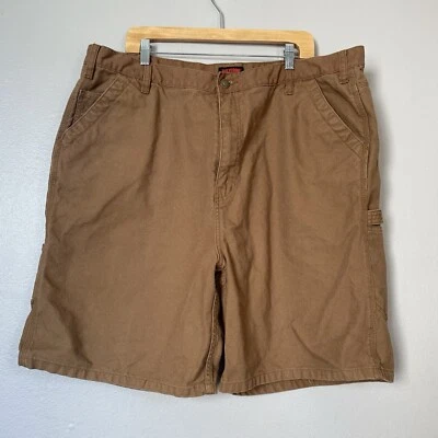 Wolverine Men's Utility Carpenter Brown Canvas Work Shorts Size 42 - Image 1 of 4