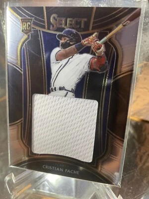 2021 Select Rookie Jumbo Swatches - Cristian Pache - Atlanta Braves - #RJS-CP - Image 1 of 2