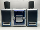 Aiwa Am/fm -stereo System- 3-disc Cd Player Dual Cassette Cx-naj24 -for Parts-