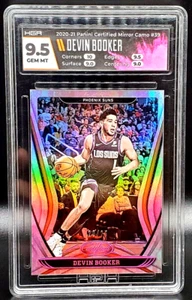 DEVIN BOOKER 20-21 CERTIFIED MIRROR PINK CAMO PARALLEL SUNS SSP 20/25 HGA 9.5 - Picture 1 of 4