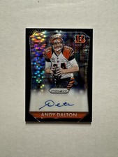 Andy Dalton 2015 Panini Prizm Black Pulsar Finite Auto 1/1 Cincinnati Bengals