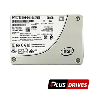 New Intel 2.5in 960GB SSD SATA 6Gbps Enterprise Drive 75K IOPS Less than 100 HRS - Picture 1 of 8