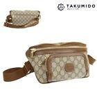 Gucci Body Bag GG Large Belt 733240 Used Supreme Beige Brown [Used] | Brand Used