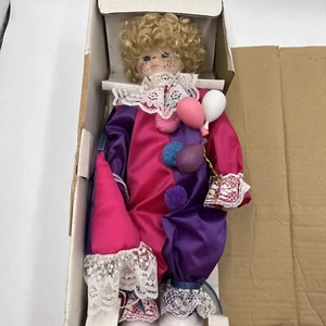 Heritage Best Friends Doll Collection 1990 16" large Clown Doll original box - Picture 1 of 8