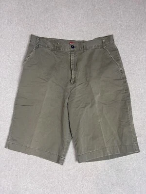 Pantalón Corto UnionBay Hombre Talla 38 Estilo Chino Frente Plano Ligero Verde Oliva Foto 1 de 4