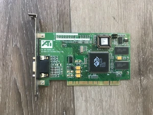 ATI Rage IIC PCI VGA RGB Video Graphics Card 109-61800-00 1026180201 - Picture 1 of 5