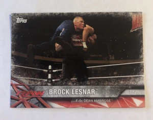 Brock Lesnar 2017 Topps WWE Road to Wrestlemania #19 WWE - Picture 1 of 2