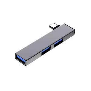 USB C HUB 3 Port 90 Grad USB 3.0 Verteiler Adapter Handy Tablet Laptop PC - Bild 1 von 6