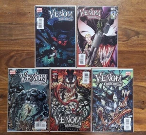 Venom: Dark Origin (2008 Marvel Comics) 1-5 Set Completo 1 2 3 4 5 Spider-Man - Imagen 1 de 24