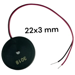 [5pcs] KAPEG006 Piezo Buzzer  Receiver Tones WIRE - Zdjęcie 1 z 1