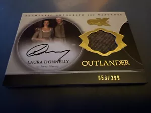 Outlander Laura Donnelly 2019 SDCC Cryptozoic Auto Relic MCU Elsa Bloodstone - Imagen 1 de 2