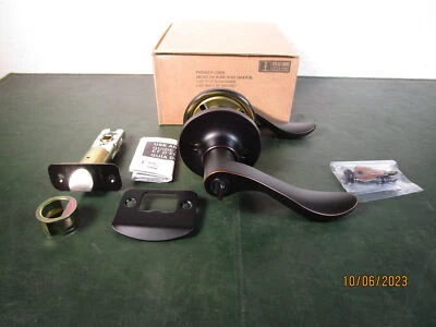 Cerradura de privacidad Schlage J40 SEV 716 16-254 pomo de puerta de bronce Foto 1 de 4