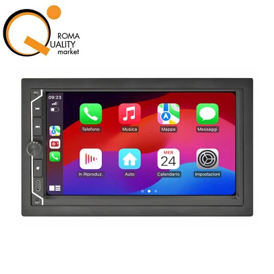 Phonocar VM 018 Monitor 7" 2 DIN Autoradio Android Apple WiFi DAB+ Antenna VM018 - Immagine 1 di 4